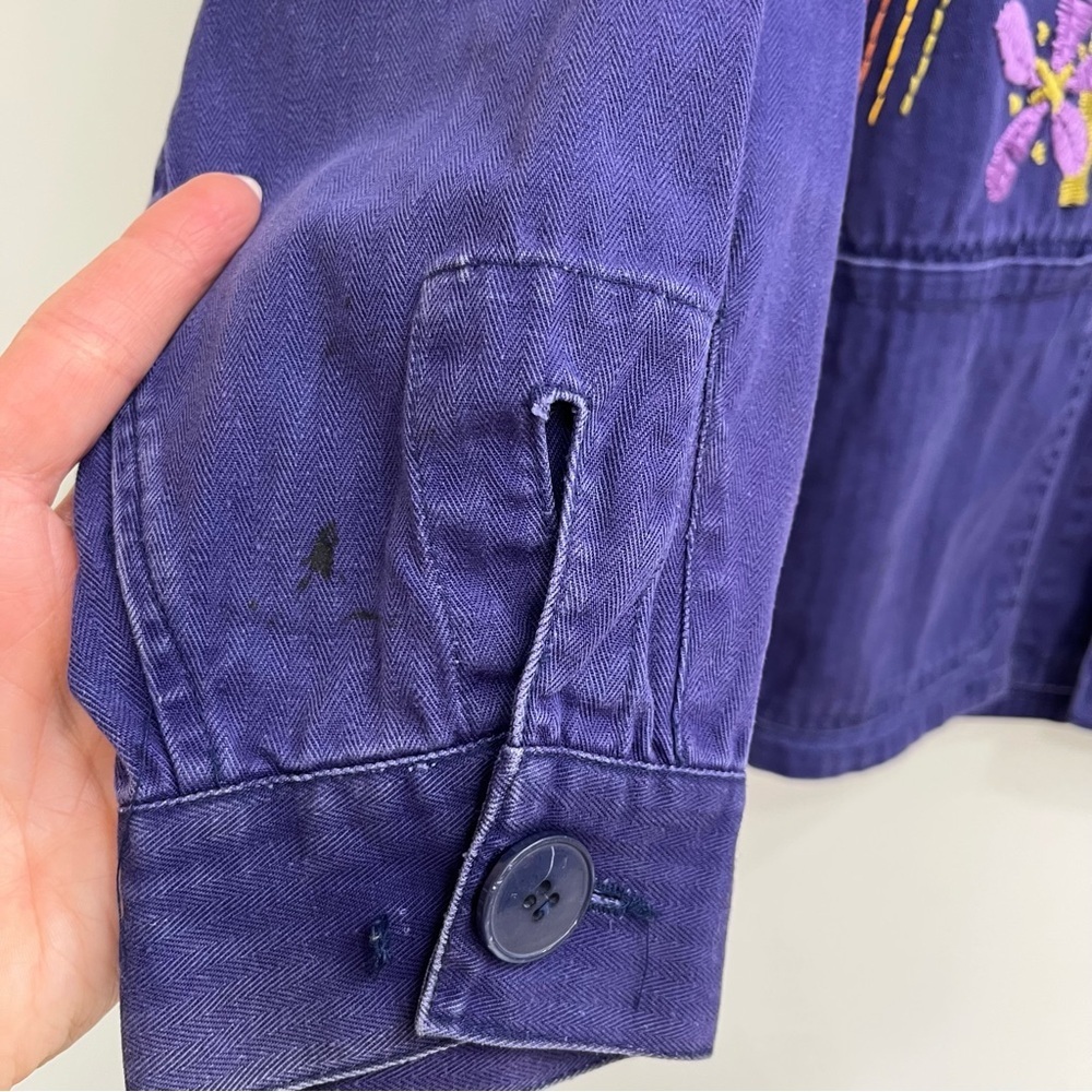 NEW FREE PEOPLE THE WOLVES DESERT TRIP EMBROIDERED SHIRT JACKET XS $250 - Picture 7 of 12